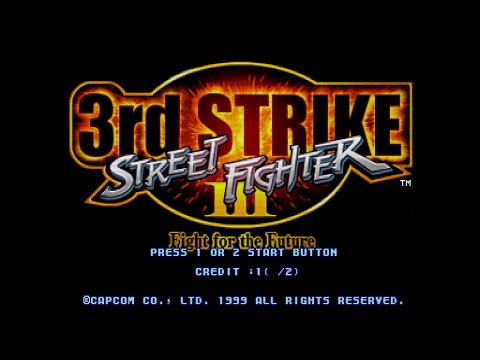 Street Fighter III: 3rd Strike - Fight for the Future (Arcade) 【Longplay】