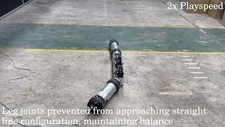 Set-point Control for a Ground-based Reconfigurable Robot