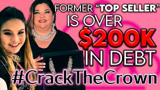 This PAPARAZZI TOP SELLER is $200K IN DEBT! She Spills ALL THE TEA in this Interview! #CrackTheCrown