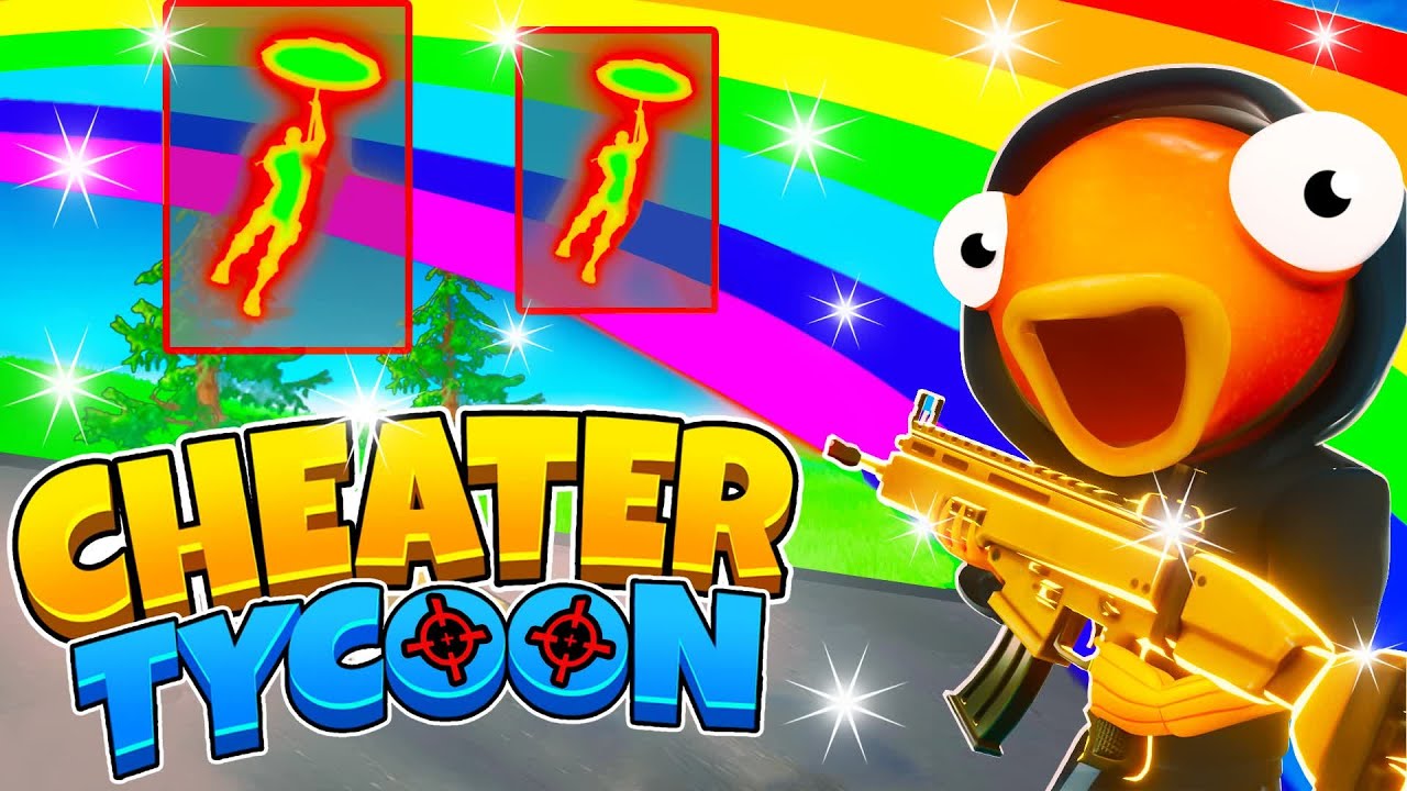 GUIDE CHEATER TYCOON MAP FORTNITE CREATIVE -MYSTERY CHEAT, ALL CHEATS,BECOME CHEATER, REBIRTH,VAULTS