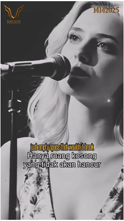 She sang to the silence