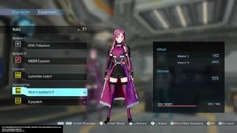 SAO Fatel Bullet: Character Creation #1