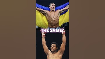 Did you know Oleksandr Usyk and Mohammed Ali Shared A LOT of Similarities?