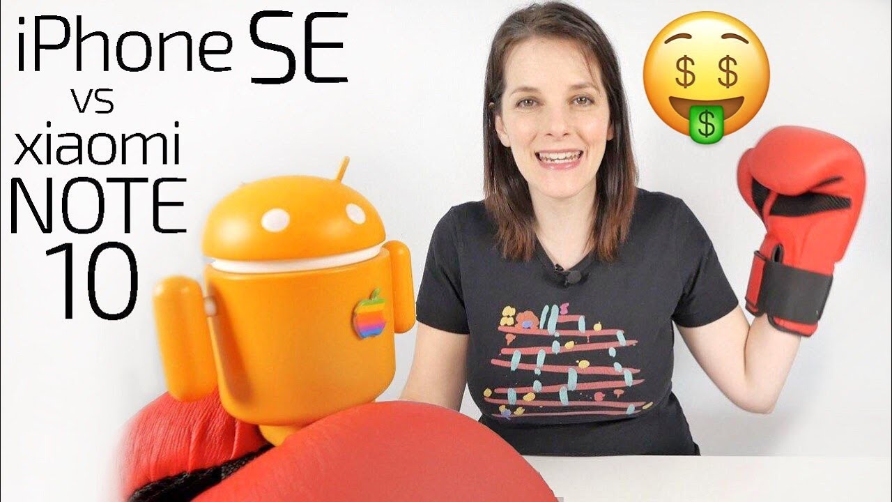 Apple iPhone SE vs Xiaomi Note 10 -FIGHT iOS Android-