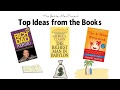 Top 3 Wealth Books  | Top Ideas Rich Dad Poor Dad, Richest Man In Babylon, The 4 Hour Workweek