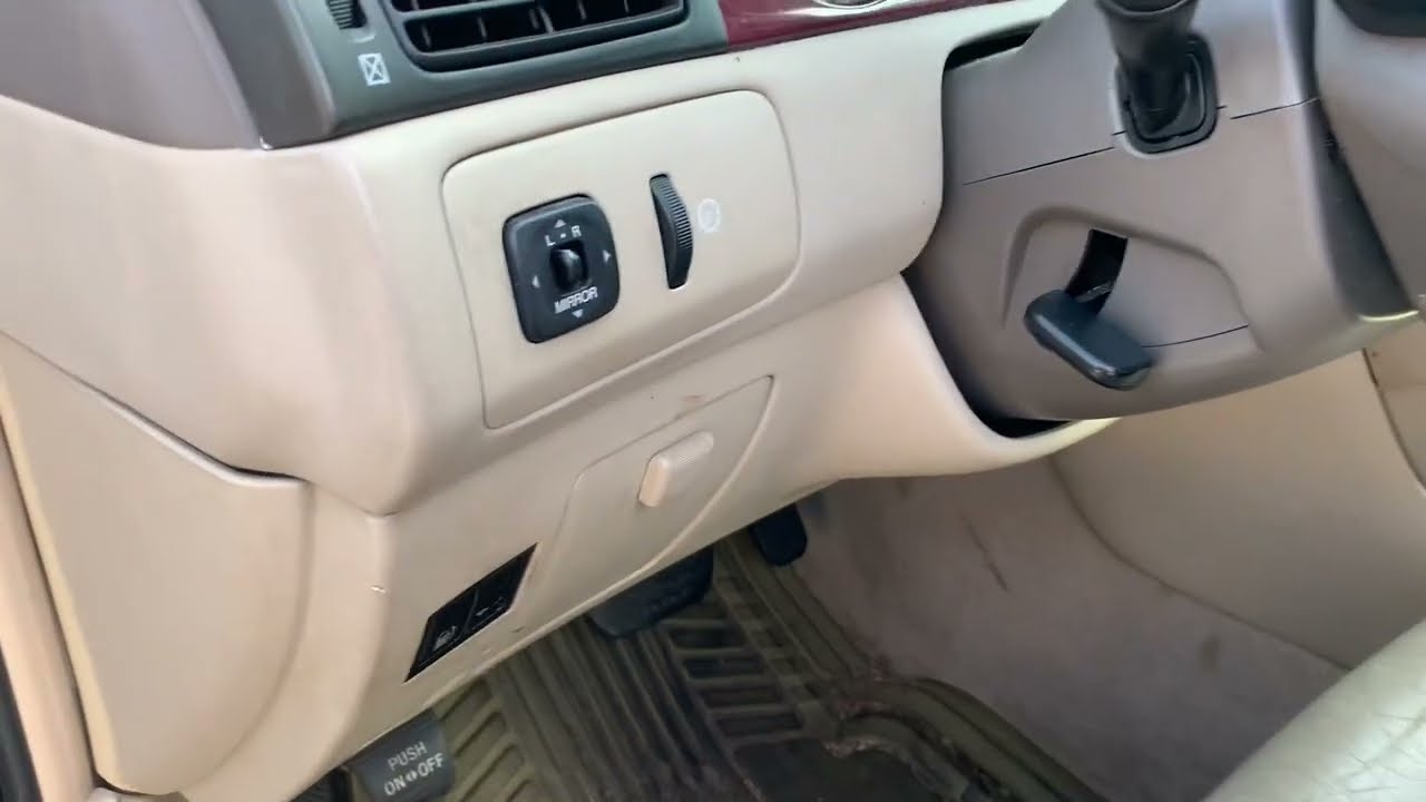 2004 Lexus ES300 ES330 Fuse Box Location & Relay Location - YouTube