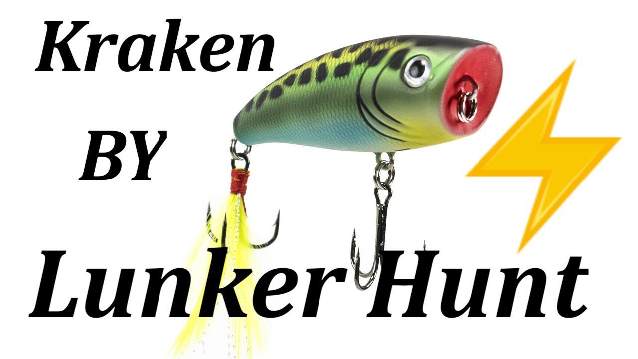 Kraken Poppers by Lunker Hunt (and a Black Bear!)
