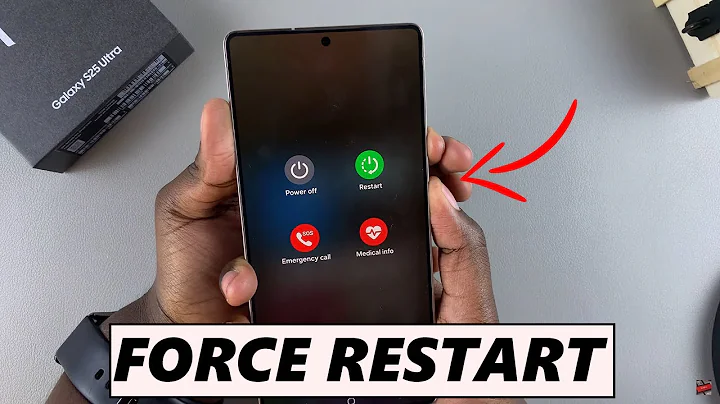 How To Force Restart Samsung Galaxy S25 / S25 Ultra