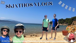 EXPLORING SKIATHOS BEACHES BY QUAD BIKE & CHILLED VIBES IN SKIATHOS TOWN, PIZZA, GREEK FOOD & DRINKS