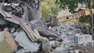 Под завалами может быть человек: на Салтовке спасатели начали разбирать жилой дом