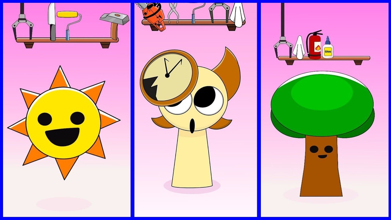 Sprunki Sun Tree Ohh NO! Failed Experiment: Sprunki Animation SUN vs BROKER vs TREE (Not ...