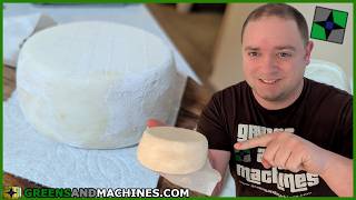 Making a 1 pound wheel of Caciotta Cheese Making a 1 pound wheel of Caciotta Cheese