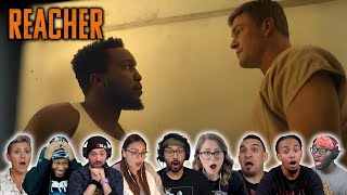 Best Reaction To Jack Reacher Prison Fight In Reacher 1X1