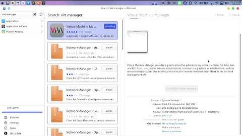 Install Virt Manager in Debian