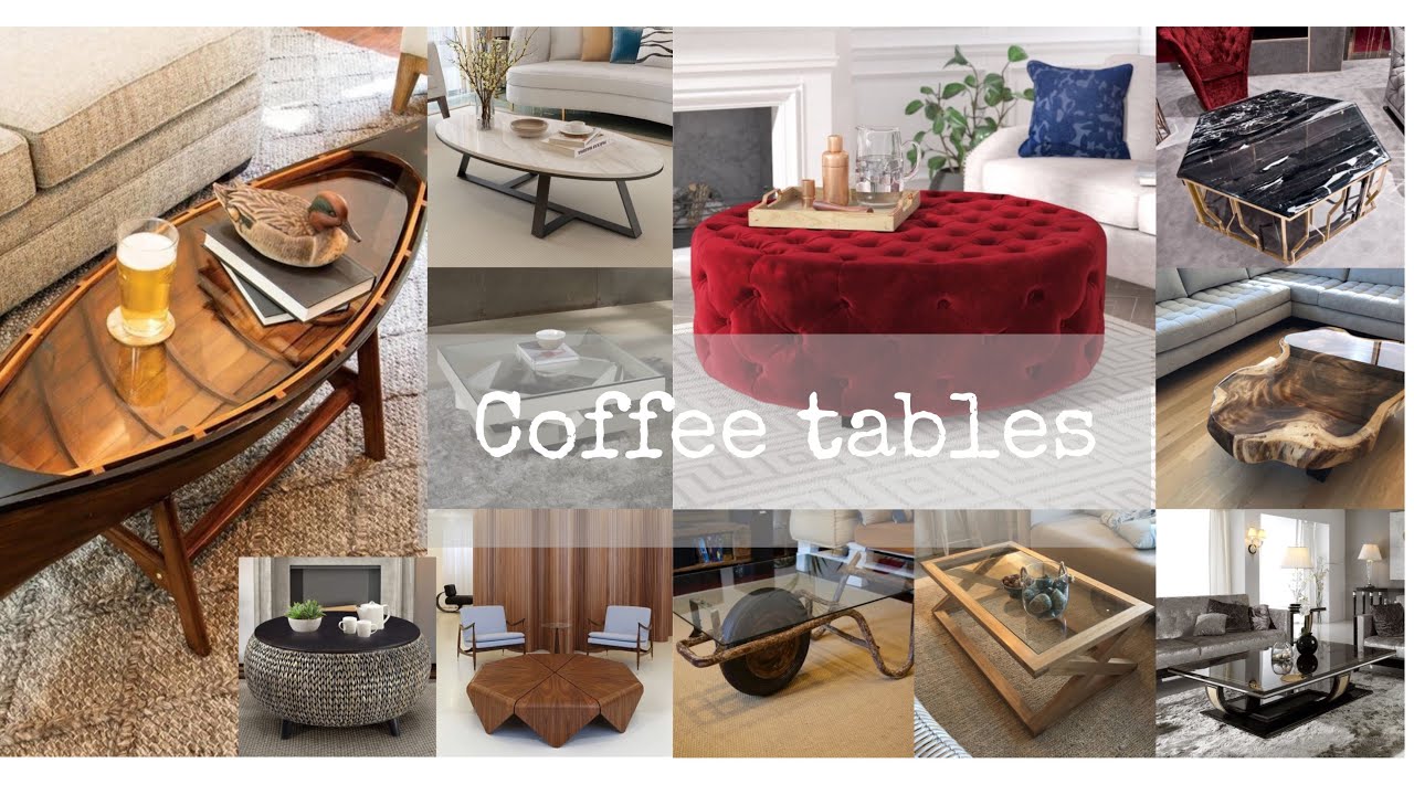 Beautiful Coffee tables designs living room centre tables ideas. YouTube