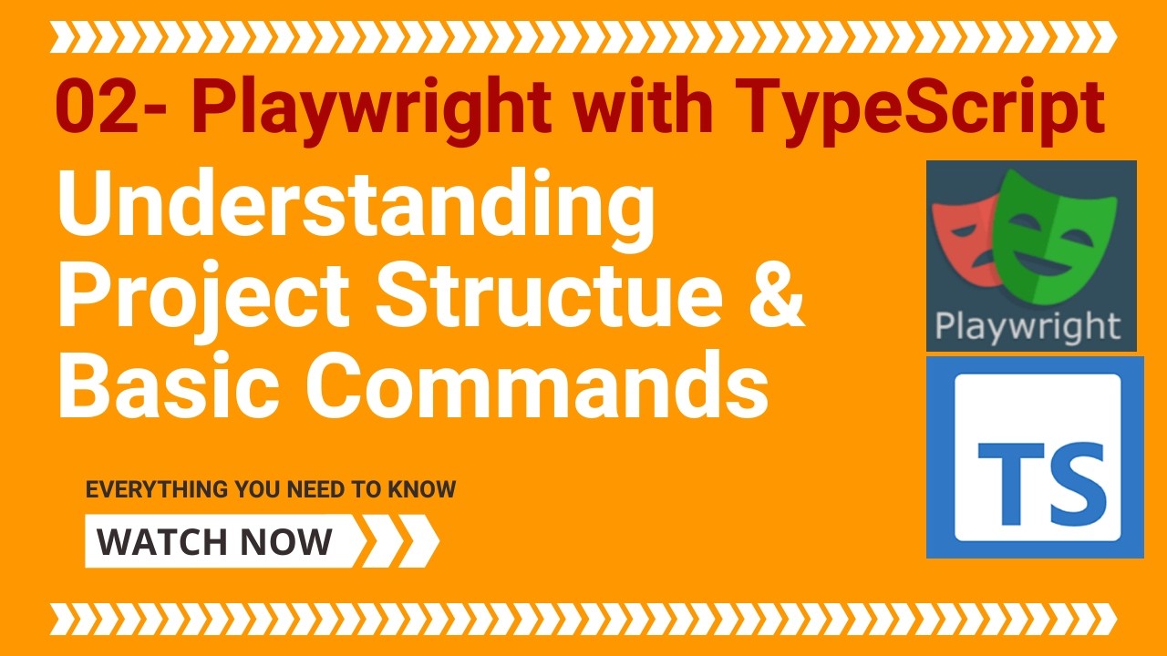 Typescript Playwright Sample Code 02 - Playwright with TypeScript - Understanding Project Structure and ...