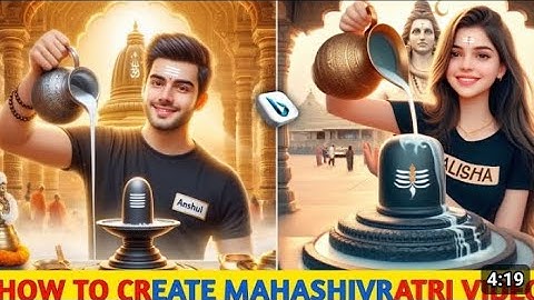 How to Create Mahashivratri Ai Photo Editing in Bing Image Creator | Shivratri PhotoEditing 2024🤑😱🙏🔱