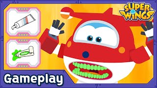 Superwings Game Brush Your Teeth Game Doctor Game Super Wings Gameplay