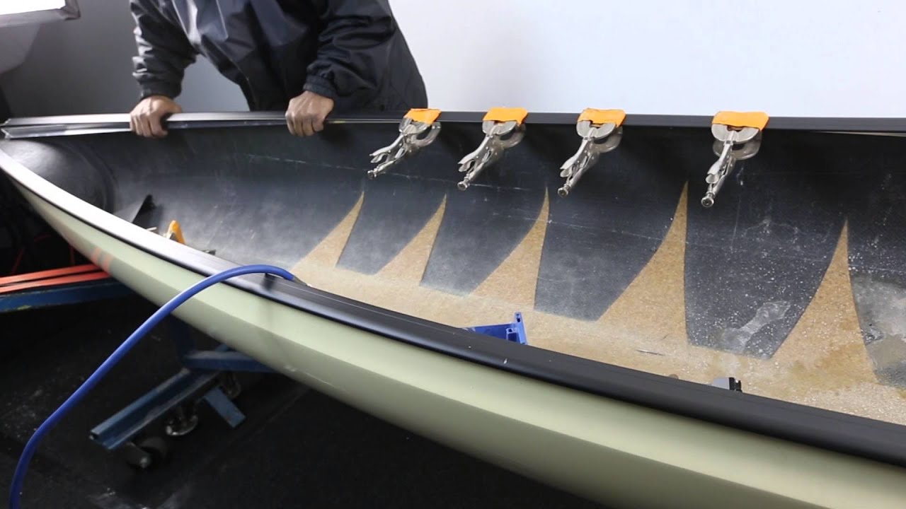Mad River Canoe - Aluminum Gunwale Replacement - YouTube