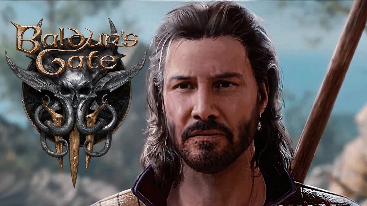 Keanu Reeves as Gale in Baldur's Gate 3 | BG3 DEEPFAKE