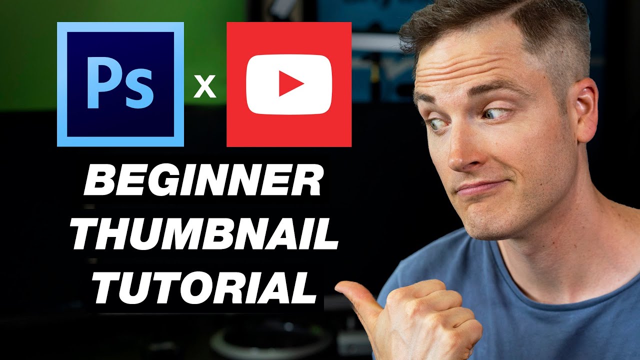 How to Make a YouTube Thumbnail with Photoshop - YouTube