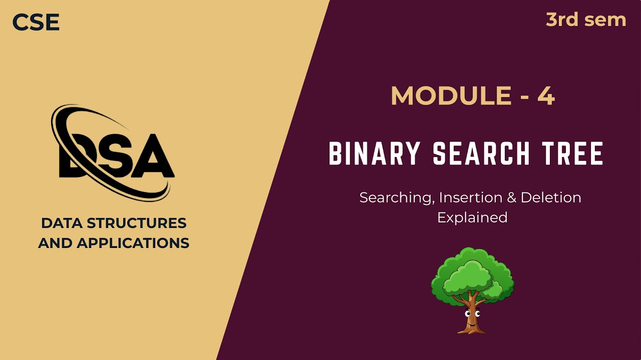 Binary Search Tree (BST) | Search, Insert & Delete Explained
