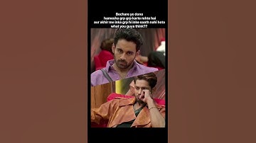 what you guys think?? let me know in the comments  #biggboss19promo #baseerali#abhishekbajaj #bahana