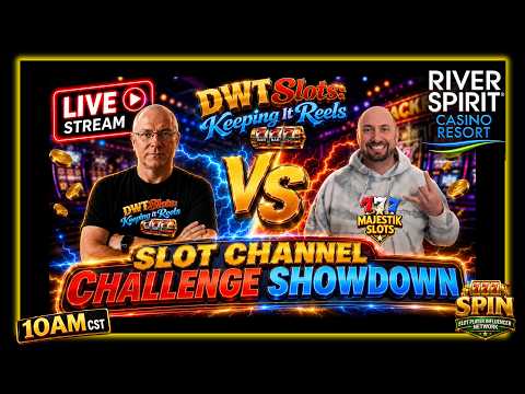 🌞Sunday Morrning: SLOT CHANNEL CHALLENGE SHOWDOWN @DwtSlots vs @MajestikSlots