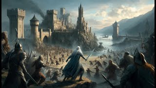 Cair Andros: Elves vs Brutal Dwarves - LOTR BFME 2
