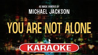 You Are Not Alone (Karaoke) - Michael Jackson screenshot 2