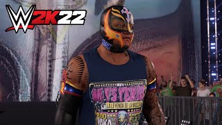 WWE 2K22 - Rey Mysterio (Entrance, Signature, Finisher)