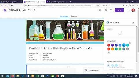 Membuat Soal Ujian Daring (Online) dengan Google Formulir [Part 1]