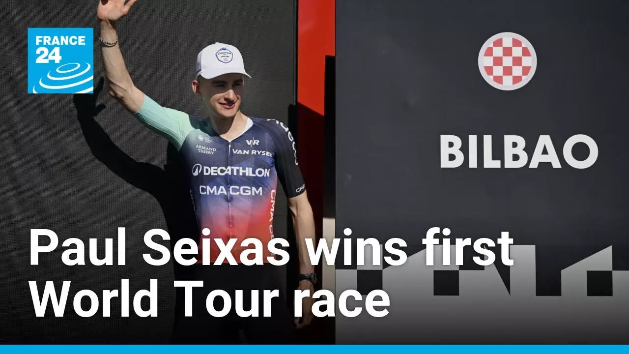 Cycling: 19-year-old Paul Seixas earns first World Tour victory • FRANCE 24 English