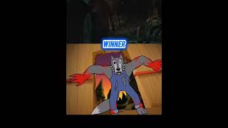the big bad wolf vs distorted rex - bullying JW (part 1) #viral #edit #fnaf #brawlstars #jesus