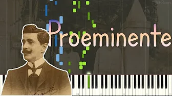 Ernesto Nazareth - Proeminente 1926 (Brazilian Tango / Maxixe / Choro Piano Synthesia)