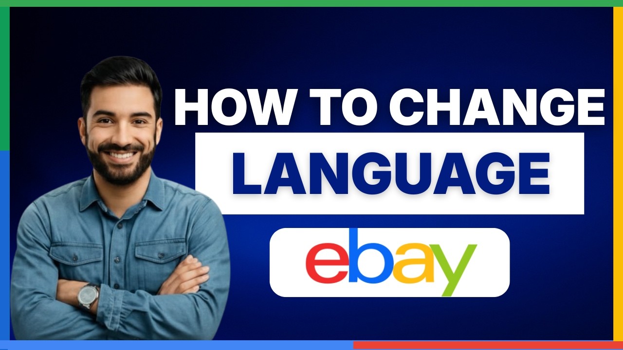 How to change language in eBay [FULL GUIDE] - YouTube