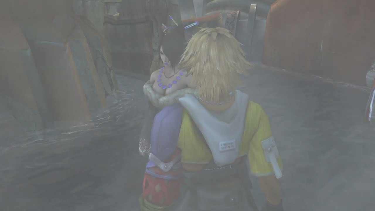 FFX: Talking to Lulu and Auron