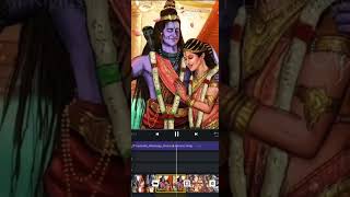 Shivaratri Shiva video editing VN APP screenshot 2