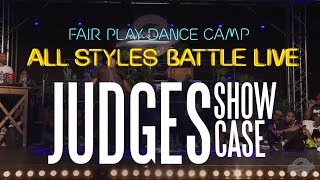 Judges: Kapela, Salah | Fair Play Dance Camp: All Styles battle LIVE 2017