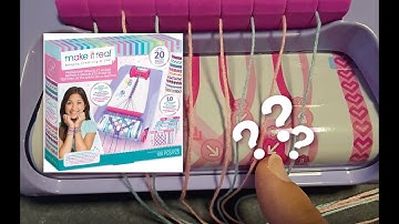 Understanding the pattern templates for the Make it Real Friendship Bracelet Maker