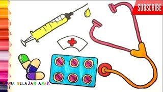 Anak Cepat Pintar Menggambar dan Mewarnai Alat Alat Dokter Keren ! Anak Cepat Pintar Menggambar dan Mewarnai Alat Alat Dokter Keren !