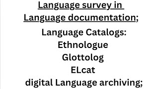Famous Language survey in Languages documentation #bsenglish #linguistics #language #survey #documentation Net Worth