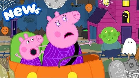 Peppa Pig Tales 2025 👻 SUPER SPOOKY Ghost Train 🚂 HALLOWEEN SPECIAL 🎃 BRAND NEW Peppa Pig Episodes