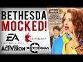 Bethesda & EA Mocked/Roasted, Activision Studio Head Quits, CDPR Angers Devs & BioWare/Ubisoft Fail!
