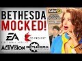 Bethesda &amp; EA Mocked/Roasted, Activision Studio Head Quits, CDPR Angers Devs &amp; BioWare/Ubisoft Fail!