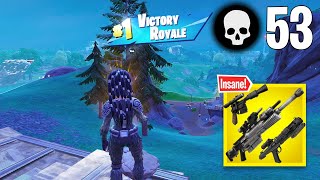 53 Elimination Solo Vs Squads Wins Gameplay (Fortnite Chapter 6 Season 3 PS4 Controller)