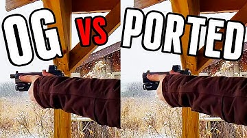 CZ P10C Ported vs Standard: Recoil & Velocity Test
