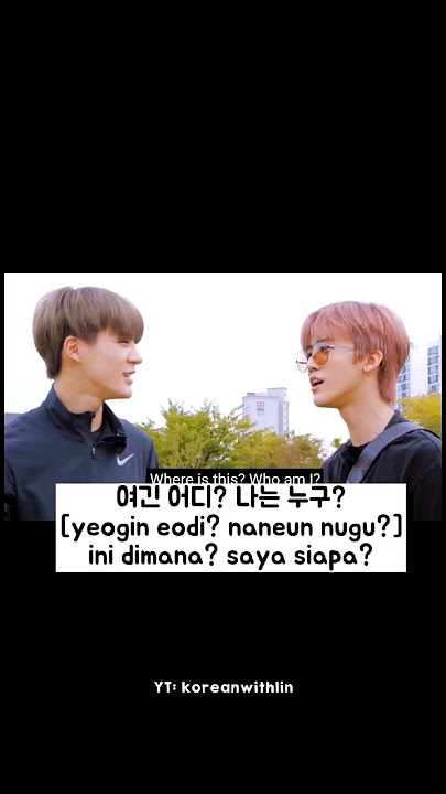 Belajar Bahasa Korea bareng jaemin NCT #nctdream #jaemin #belajarbahasakorea #learningkorean #shorts