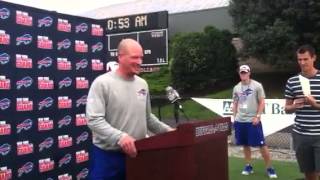 Nathaniel Hackett Presser