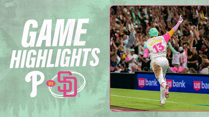 Phillies vs. Padres Game Highlights (7/11/25) | MLB Highlights